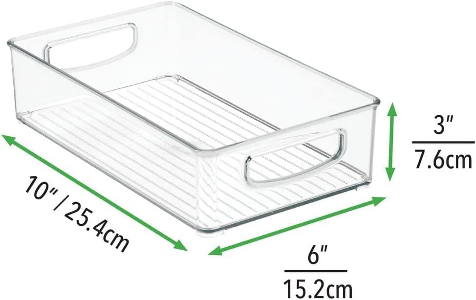 منظم ثلاجة من الأكريليك 26×16×7سم