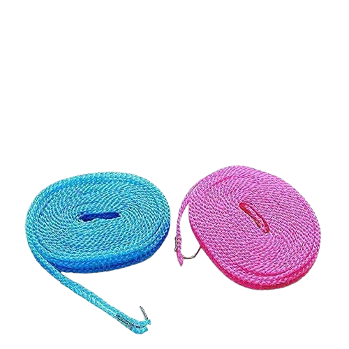 حبل غسيل ملابس بطول 3 أمتار - مقاوم للرياح والانزلاق!