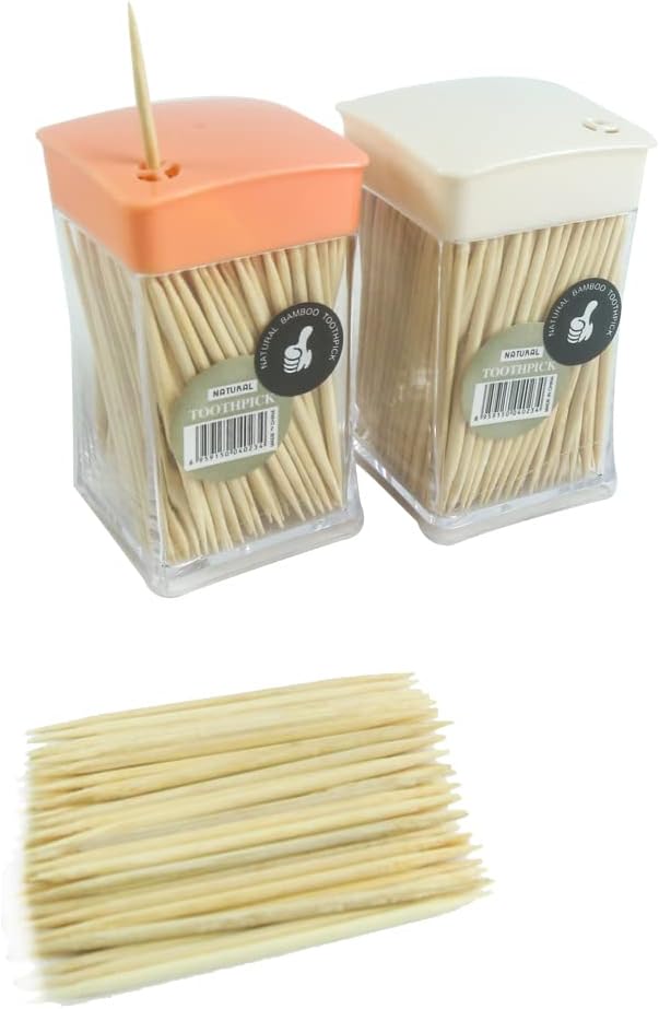 عيدان أسنان خشبية -  200 قطعة