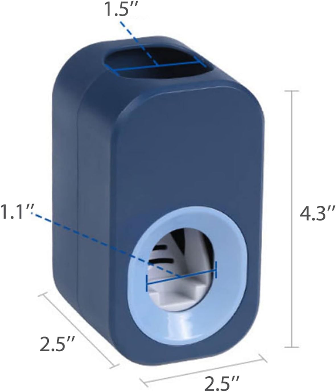 🪥 موزّع معجون الأسنان الجداري – نظافة ذكية بلمسة واحدة!