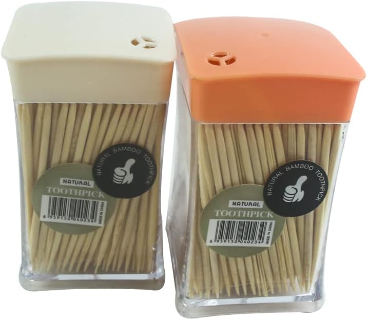 عيدان أسنان خشبية -  200 قطعة