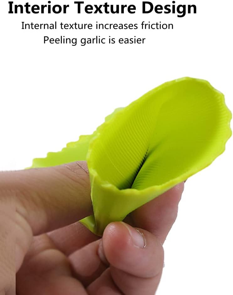 مقشرة الثوم ، أداة تقشير الثوم المنزلية، أنبوب تقشير الثوم المصنوع من السيليكون، أداة تقشير الثوم المبتكرة للمطبخ