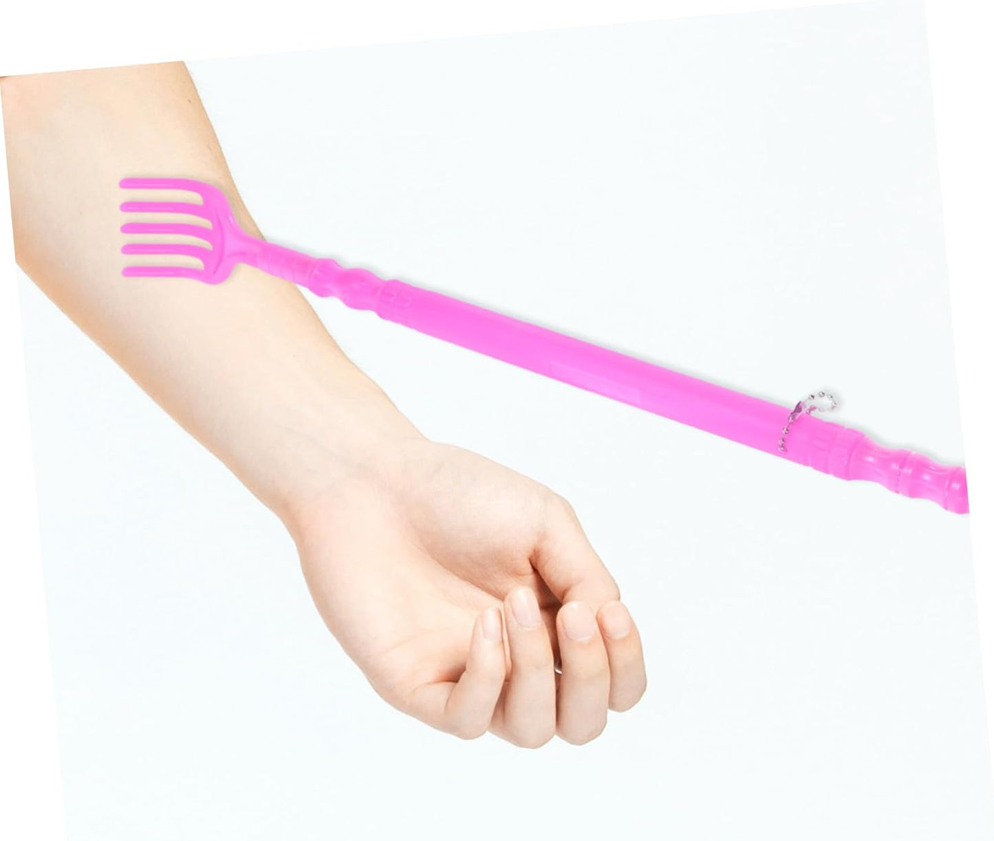 أداة حك الظهر - حكاكة  مع كرتة- بيسة -  لبيسة حذاء بمقبض طويل وأداة تدليك للظهر للرجال والنساء والأطفال والأحذية والعائلة