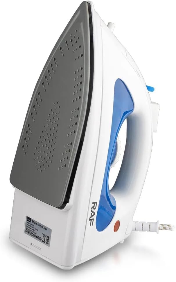 مكواة بخار RAF R.1105، 1800 واط، 220 فولت، 50 هرتز، لون أبيض