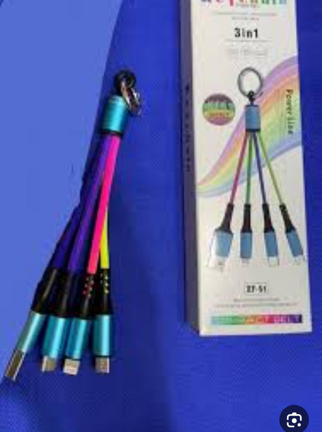 وصلة شاحن هاتف 3 في 1 – شحن جميع أجهزتك بسهولة!