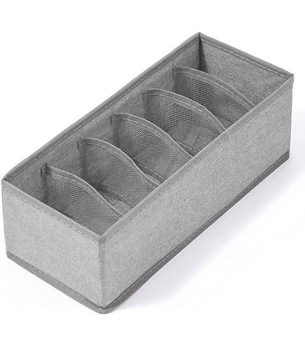 منظم أدراج وملابس داخلية قابل للطي  7 أقسام 33×13×12 سم  – وداعًا للفوضى!