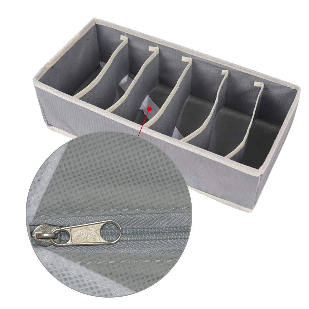 منظم أدراج وملابس داخلية قابل للطي  7 أقسام 33×13×12 سم  – وداعًا للفوضى!