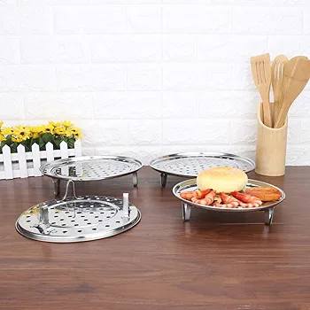 🍲 صينية بخار من الستانلس ستيل  لأن الطهي الصحي يبدأ من التفاصيل الذكية