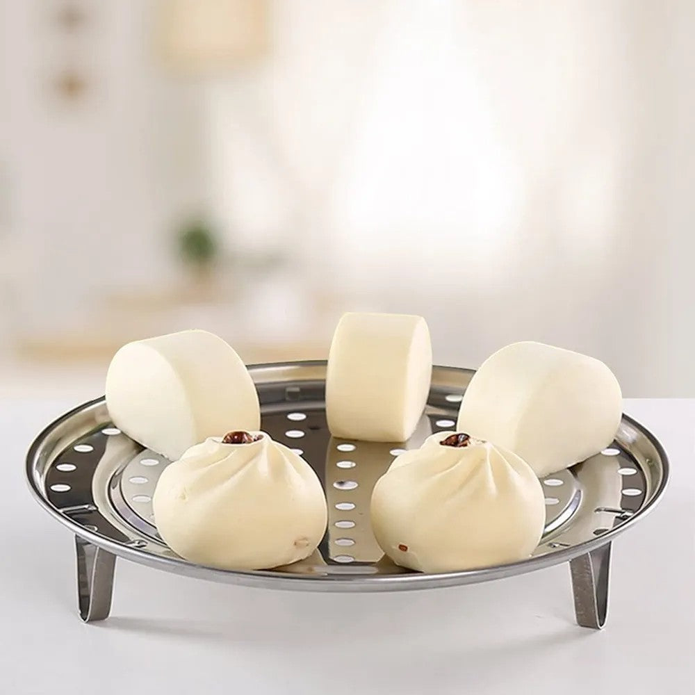 🍲 صينية بخار من الستانلس ستيل  لأن الطهي الصحي يبدأ من التفاصيل الذكية