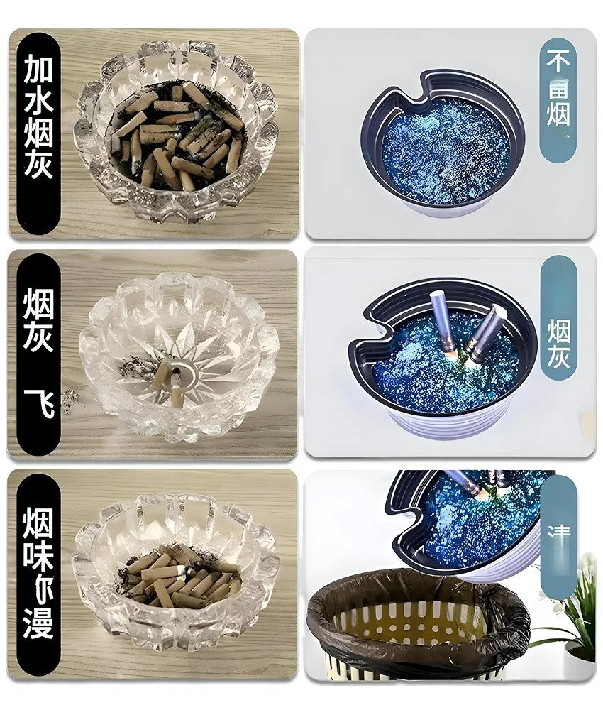 🌀 طفايات جل ماصة للروائح والدخان – بيئة نظيفة بدون رماد عدد 6!