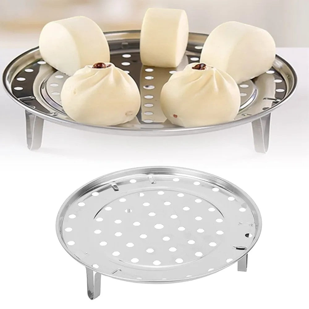 🍲 صينية بخار من الستانلس ستيل  لأن الطهي الصحي يبدأ من التفاصيل الذكية