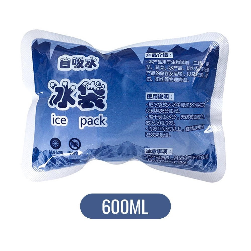 ❄️كيس ثلج ذاتي الامتصاص للماء – Ice Pack متعدد الاستخدام  تبريد ذكي… من الطعام إلى الراحة الجسدية