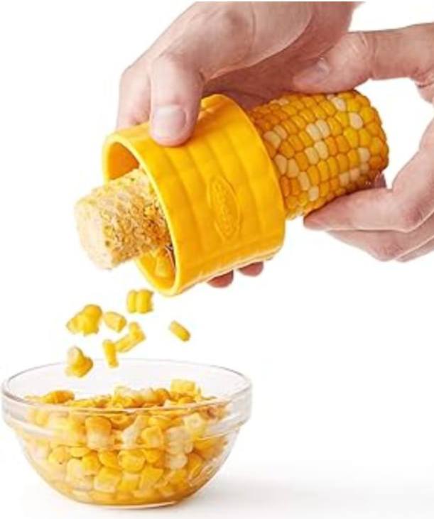 🌽 أداة سكين تقشير الذرة – سهلة الاستخدام  تقشير ذكي… في حركة واحدة