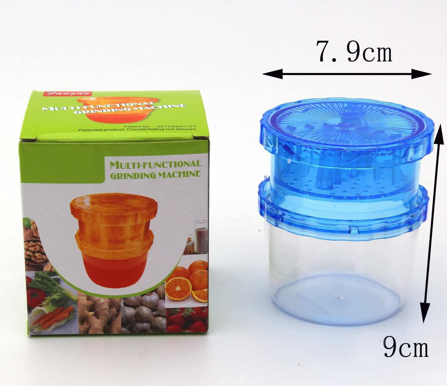 اداة مطبخ متعددة الوظائف مفرمة ثوم يدوية، زنجبيل ومكسرات وفلفل حار، مفرمة اعشاب