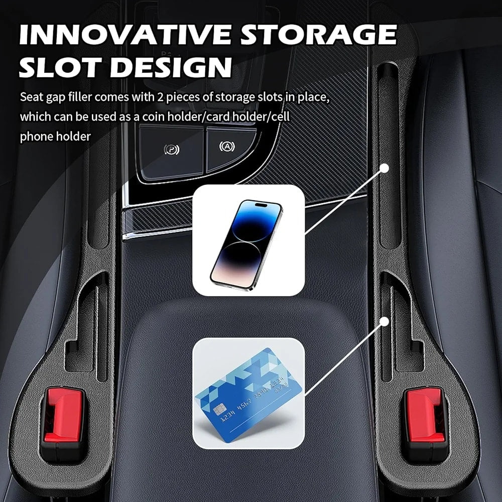 منظم فجوة مقعد السيارة – قطعتان بمقاس عالمي