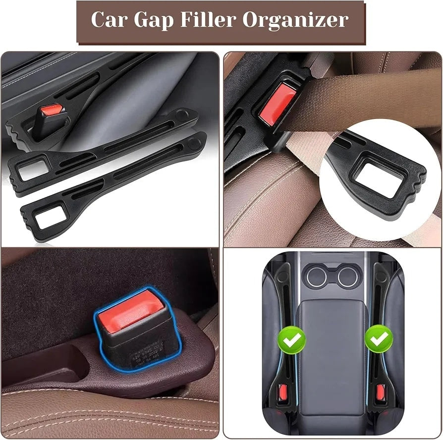 منظم فجوة مقعد السيارة – قطعتان بمقاس عالمي