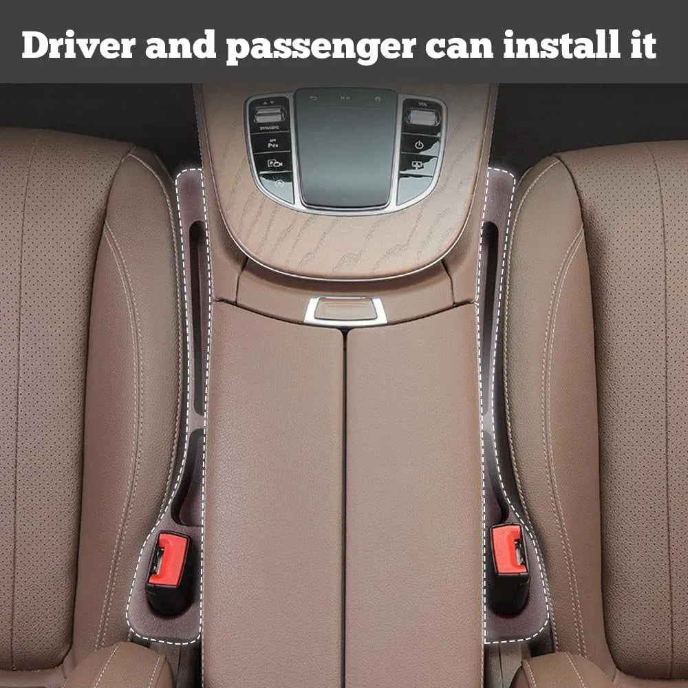 منظم فجوة مقعد السيارة – قطعتان بمقاس عالمي