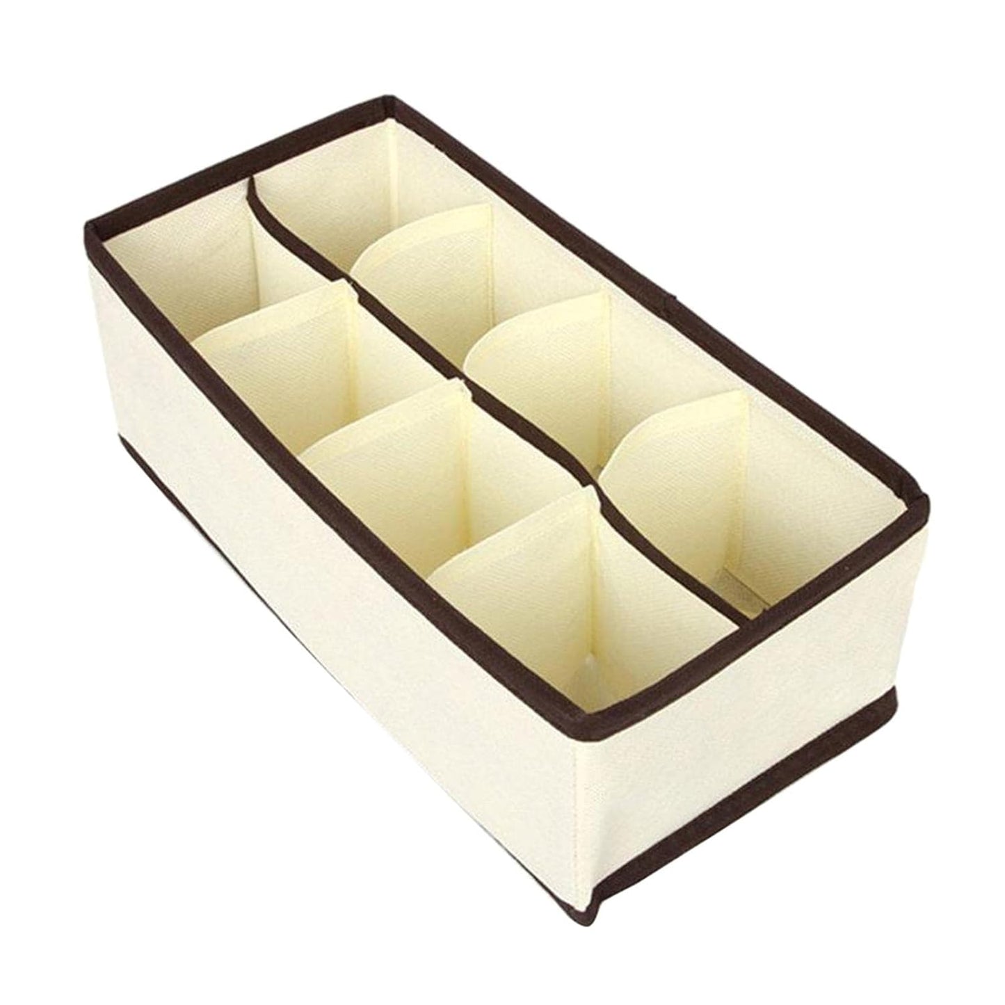 منظم أدراج ، منظم ملابس داخلية قابل للطي،  منظم حمالات صدر متين، منظم جوارب، أربطة، 8 شبكات