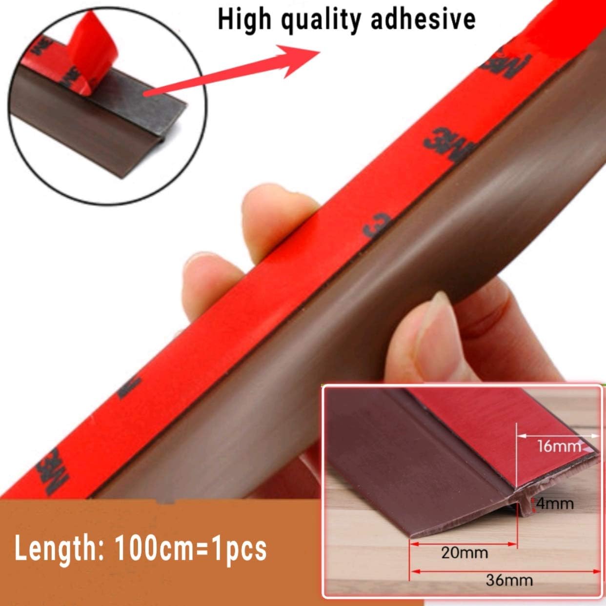 شريط مانع تسرب الأبواب والنوافذ من السيليكون ابيض – راحة، نظافة، وهدوء لمنزلكم!