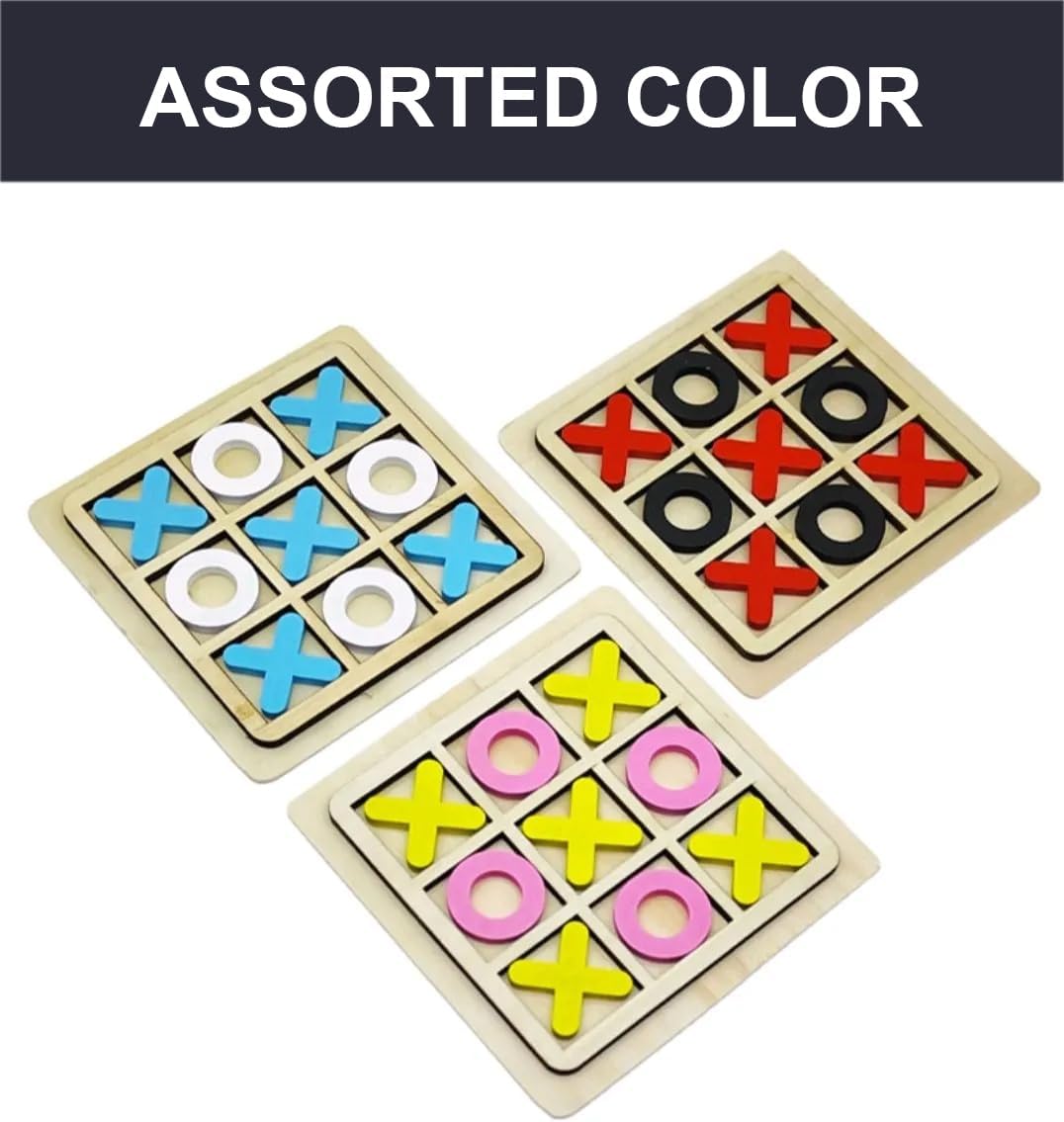 🎲 لعبة إكس-أو خشبية (Tic Tac Toe)  ذكاء، متعة، وأناقة في قطعة واحدة