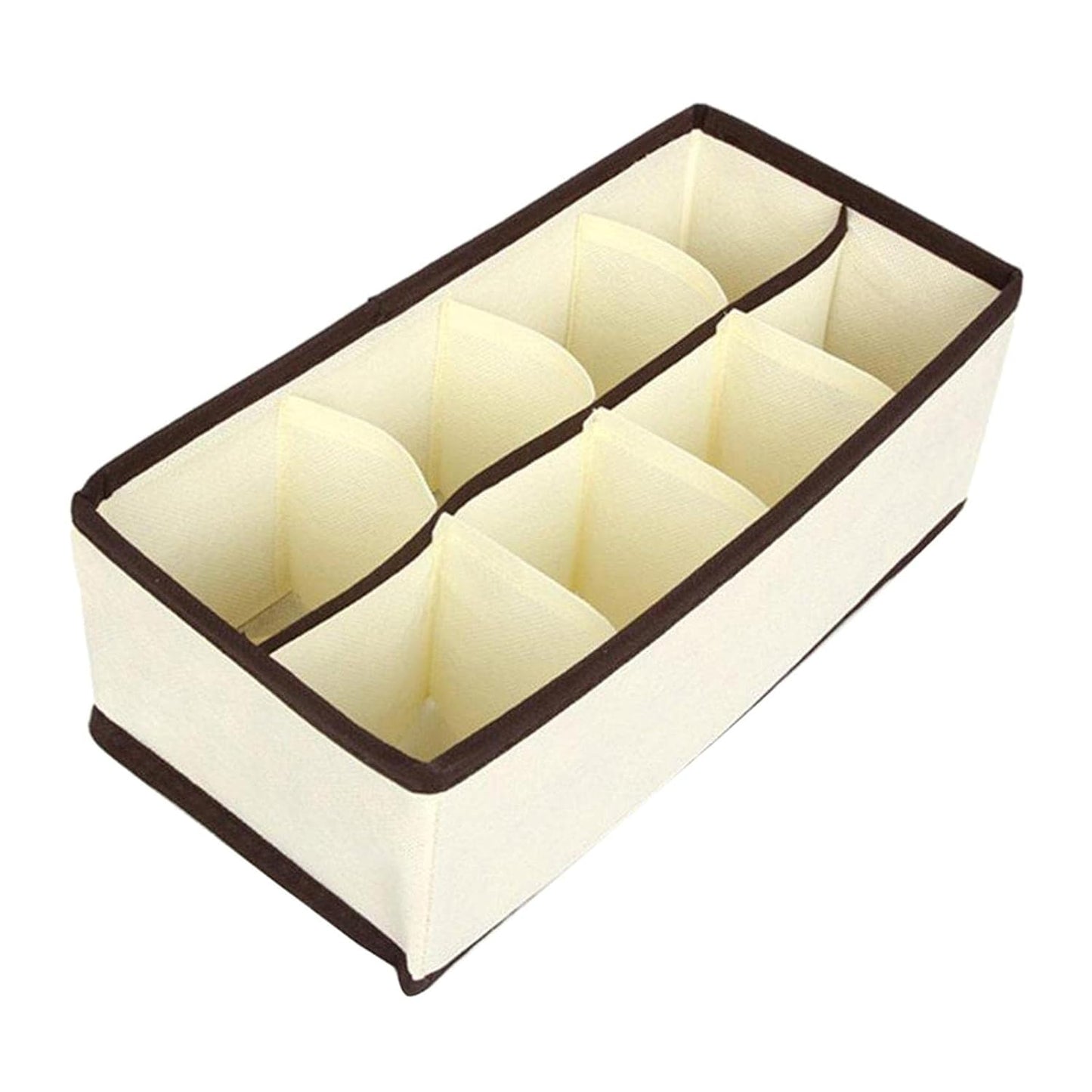 منظم أدراج ، منظم ملابس داخلية قابل للطي،  منظم حمالات صدر متين، منظم جوارب، أربطة، 8 شبكات