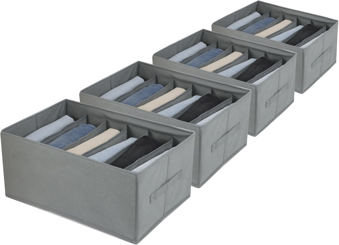 منظم أدراج وملابس داخلية قابل للطي  9 أقسام 34×25×17سم  – وداعًا للفوضى!