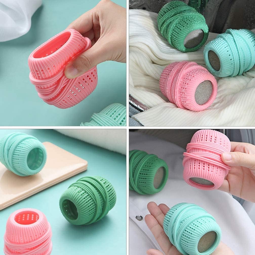 كرات غسيل سيليكون - بديل ذكي وآمن للمنظفات!