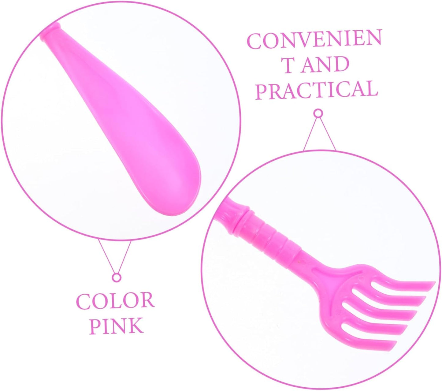 أداة حك الظهر - حكاكة  مع كرتة- بيسة -  لبيسة حذاء بمقبض طويل وأداة تدليك للظهر للرجال والنساء والأطفال والأحذية والعائلة
