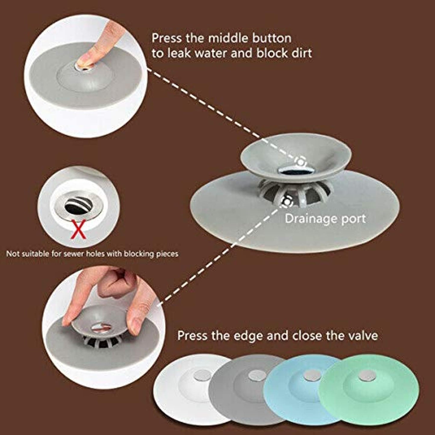 Silicone sink cover or mat