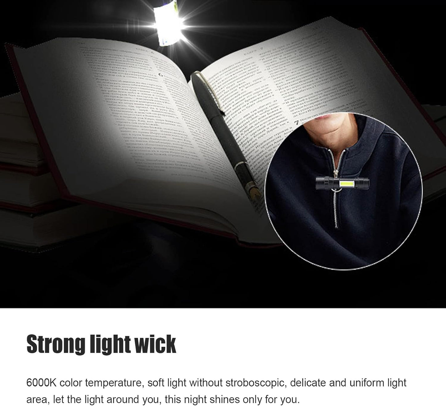 Mini Multi-Mode Flashlight - 3-in-1, Rechargeable