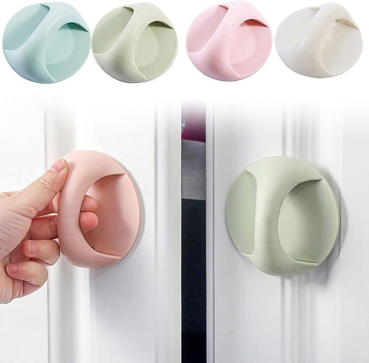 مقبض بلاستيك متعدد الاستخدامات 4 قطع