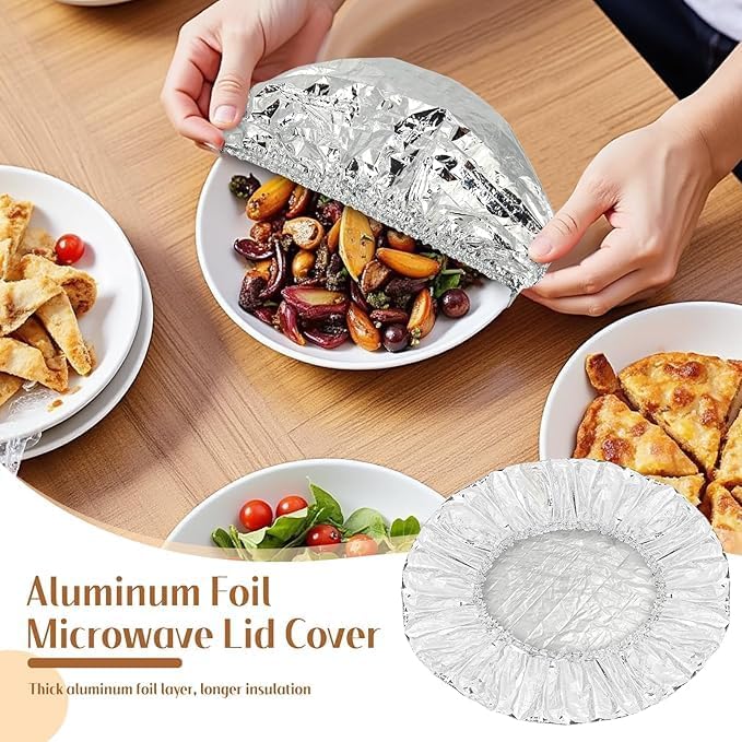 أكياس حفظ الطعام من رقائق الألومنيوم (10 قطع) – حل ذكي للحفاظ على طعامكم طازجًا!