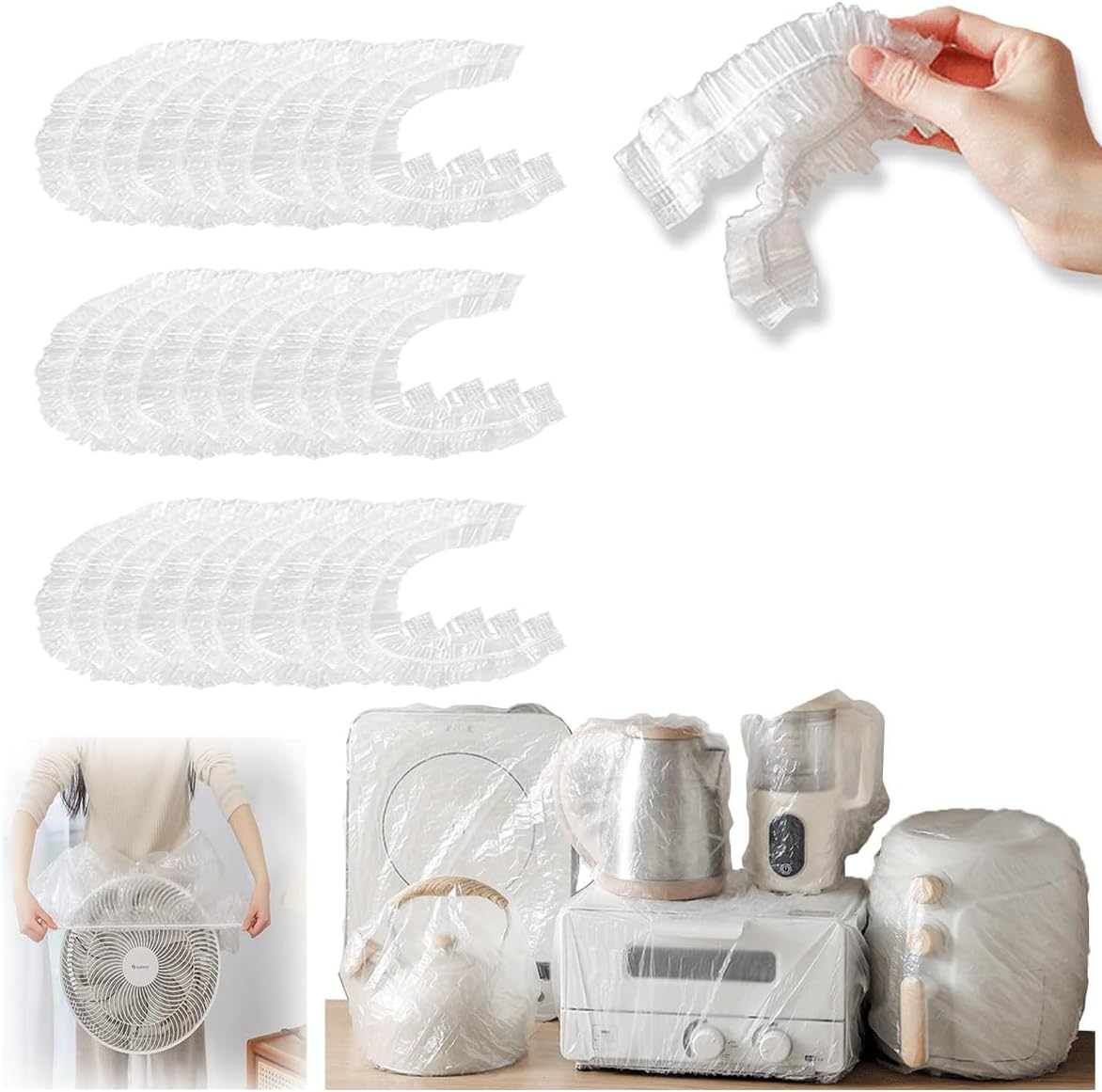 Packaging bags, size 60x70 cm, quantity 50