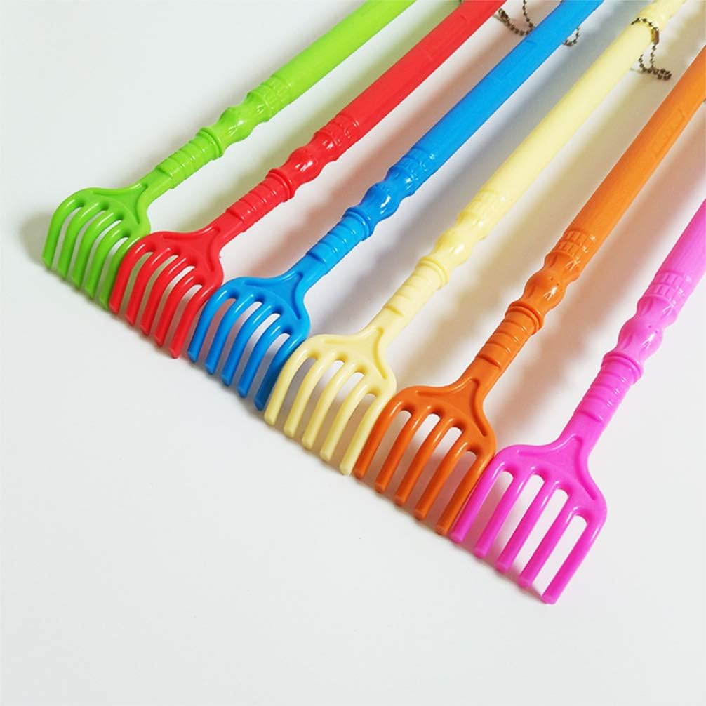 أداة حك الظهر - حكاكة  مع كرتة- بيسة -  لبيسة حذاء بمقبض طويل وأداة تدليك للظهر للرجال والنساء والأطفال والأحذية والعائلة