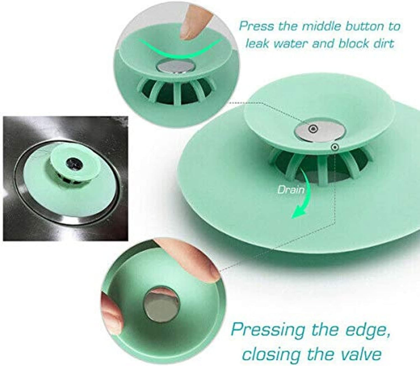 Silicone sink cover or mat