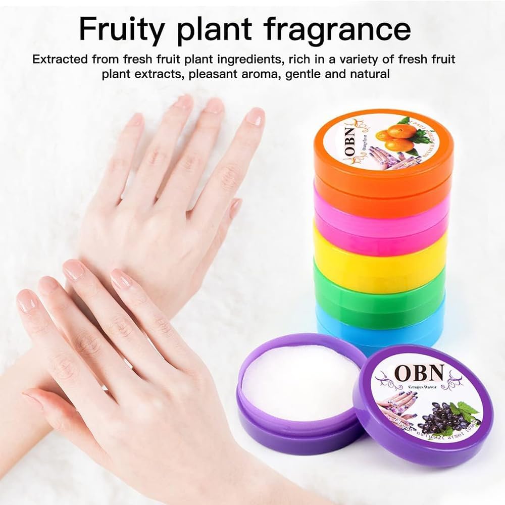 مناديل لازالة طلاء الاظافر معطرة سهلة الحمل وخالية من الوبر