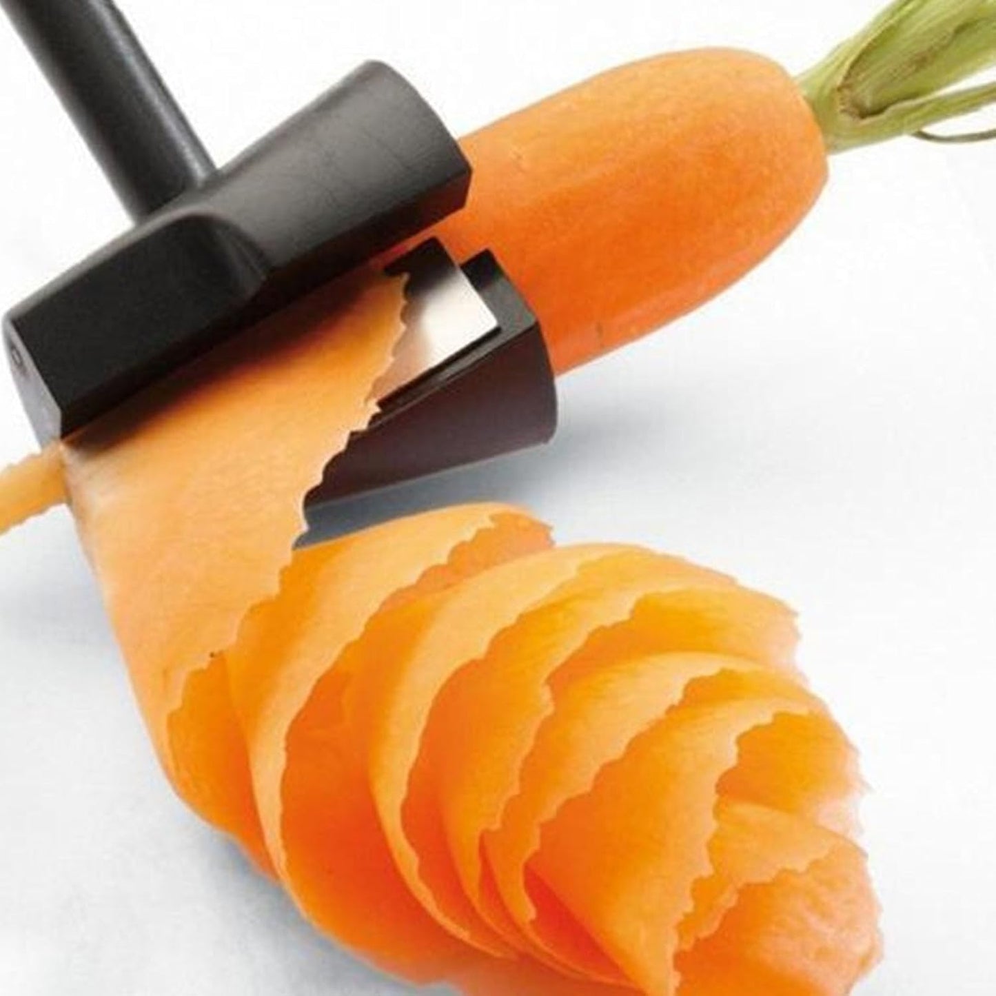 أداة لفّ وتقشير الجزر، أداة تقطيع الخضراوات الحلزونية، أداة تقطيع أزهار الجزر الحلزونية، أداة تزيين المطبخ