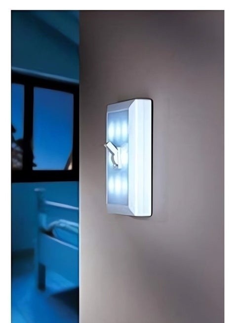 مصباح LED جداري عملي – يعمل بالبطاريات