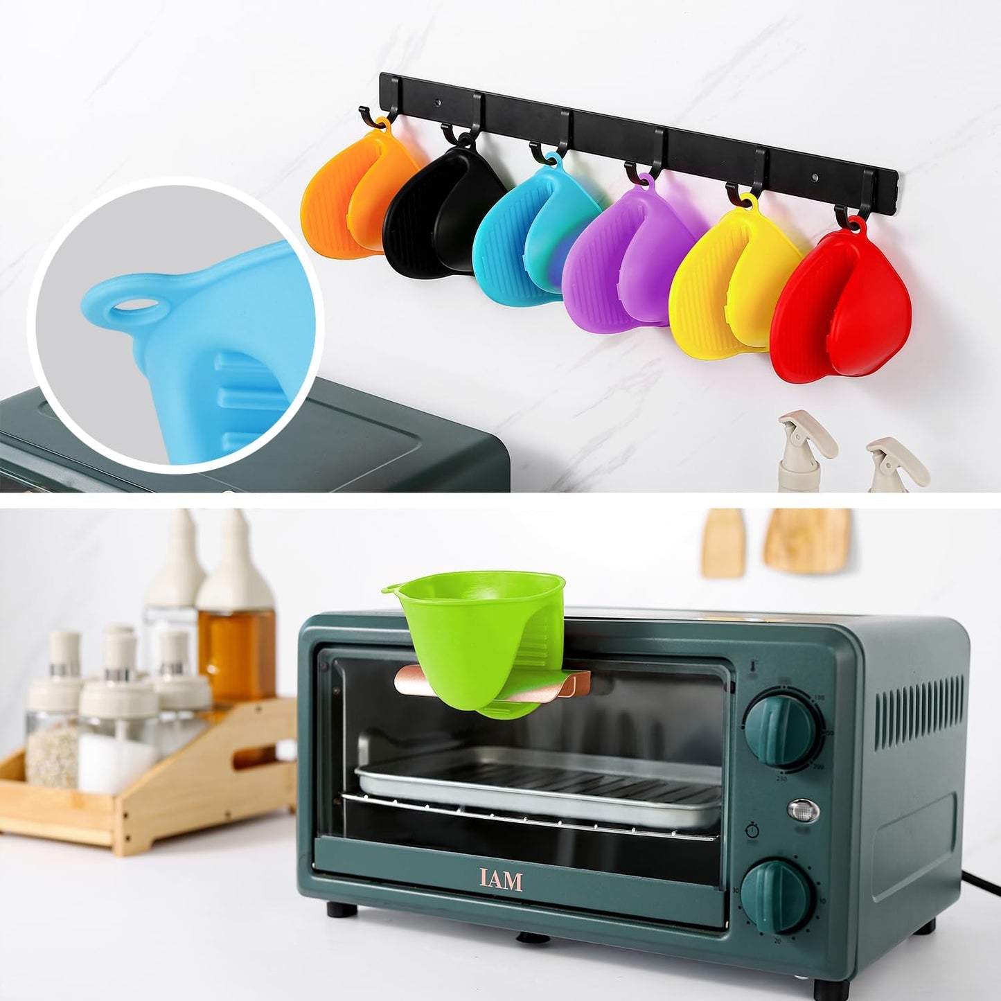 Heat-resistant silicone pot holder - 1 piece