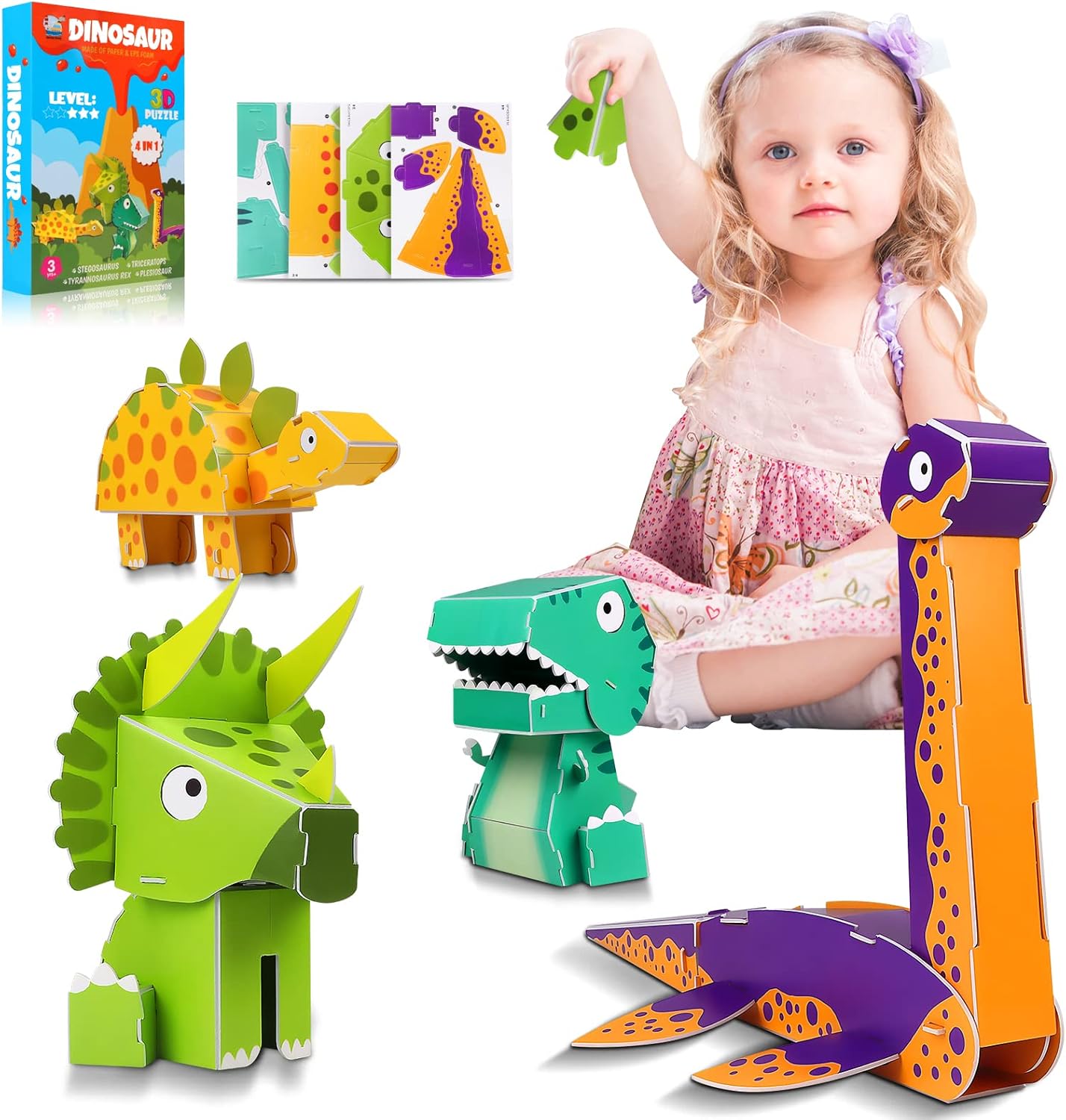 بازل 3D أشكال متنوعة