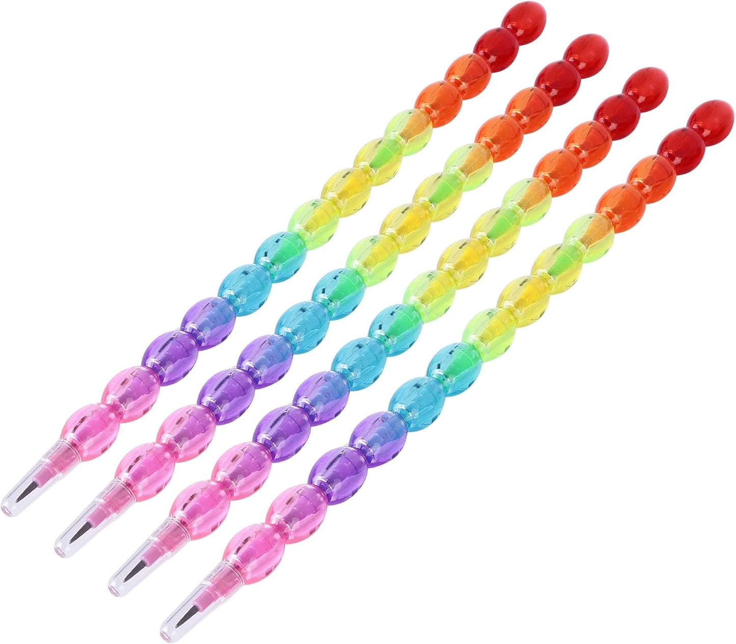 قلم رصاص قابل للتكديس غير قابل للبري – 14 سنًا بتصميم اللؤلؤ