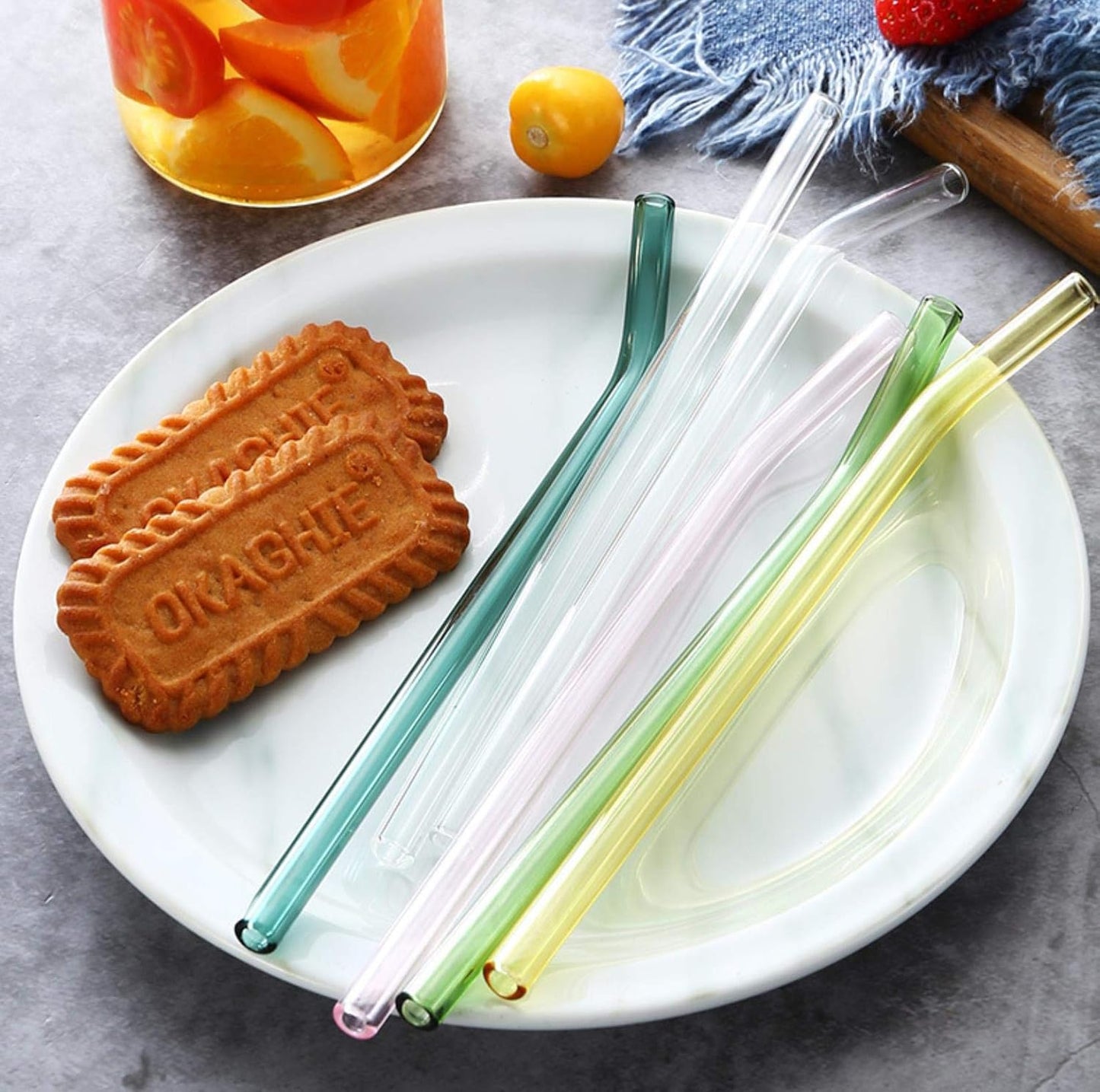 شلمونات زجاجية عدد 5