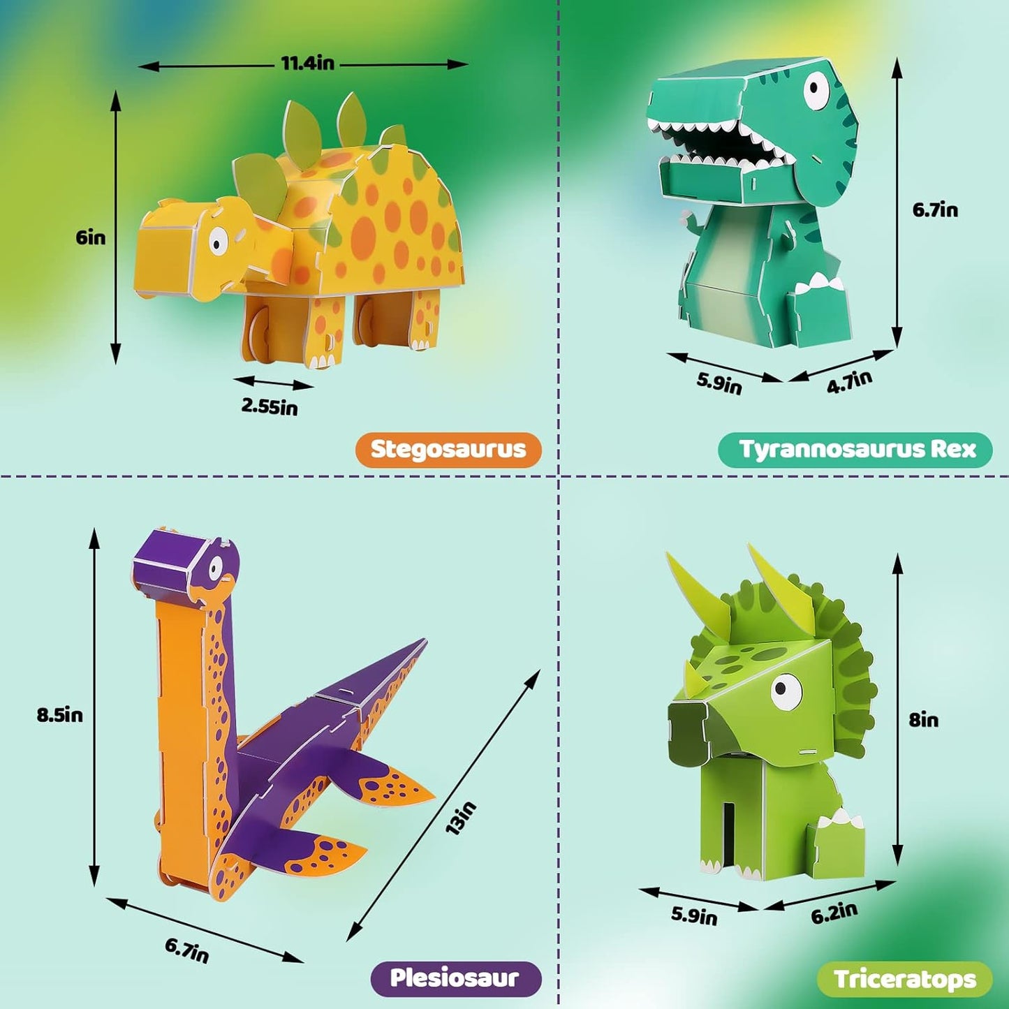 بازل 3D أشكال متنوعة