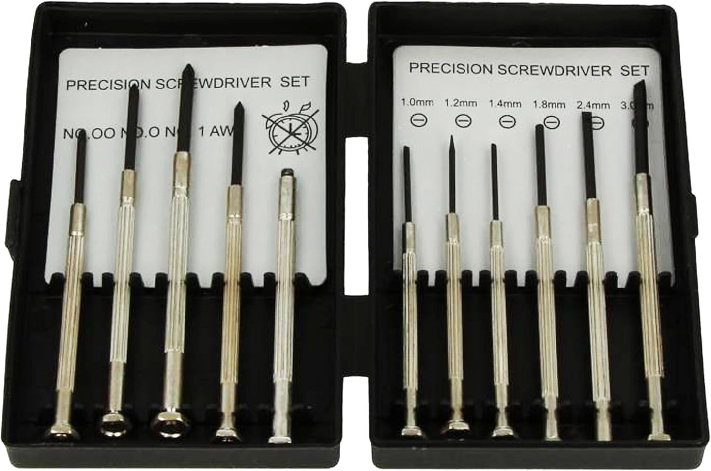 طقم مفكات براغي دقيقة مكون من 11 قطعة