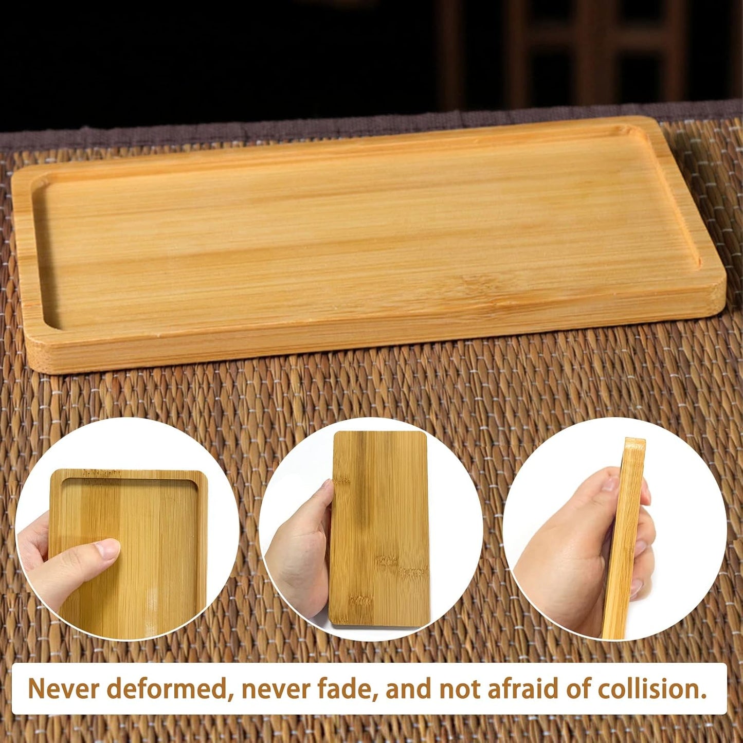 طبق تقديم الوجبات الخفيفة متعدد الأغراض من الخشب وفرامة خضار