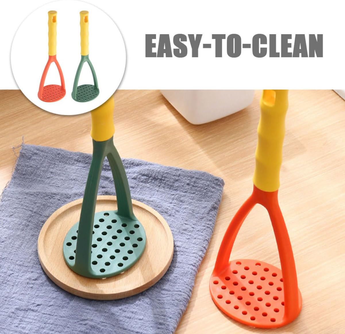 أداة هرس البطاطس المحمولة – أداة أساسية لمطبخك!