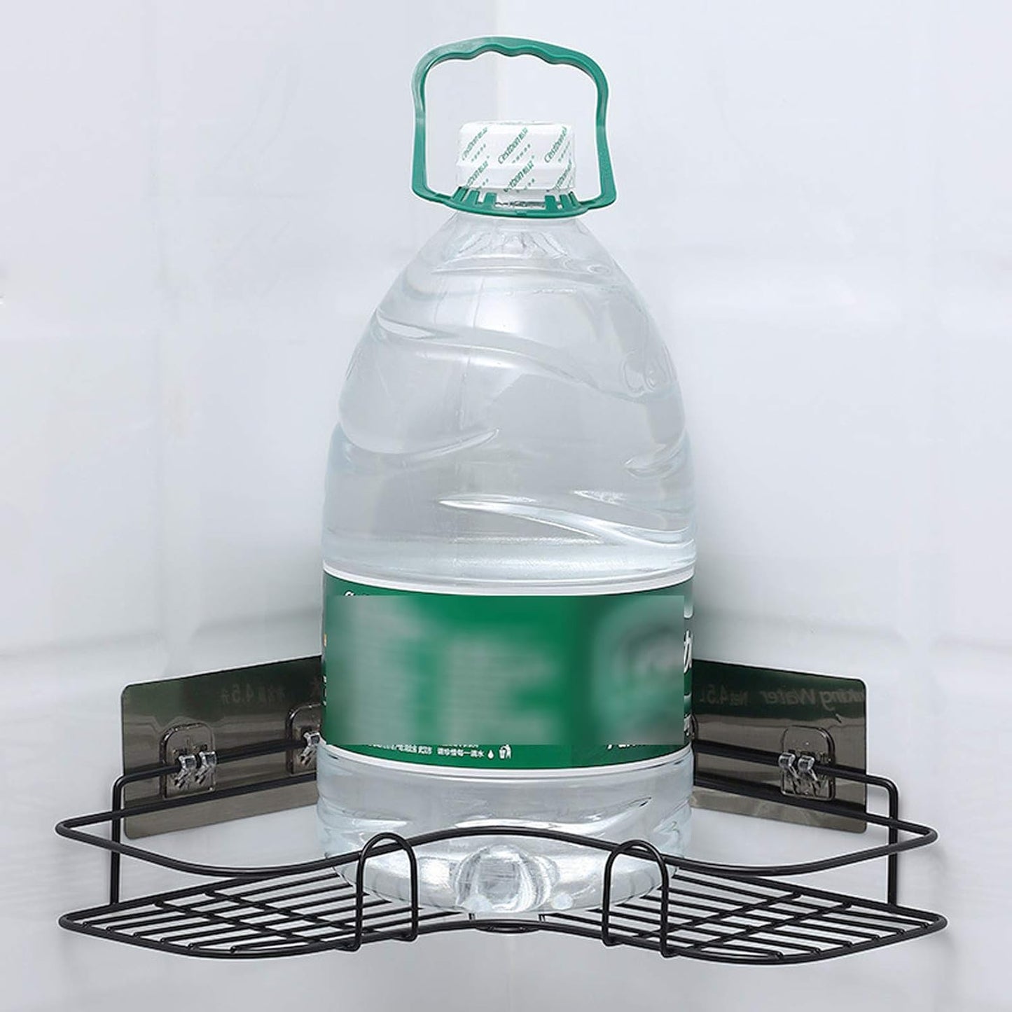 رف زاوية معدن لاصق للاستحمام - وداعًا لفوضى الحمام!