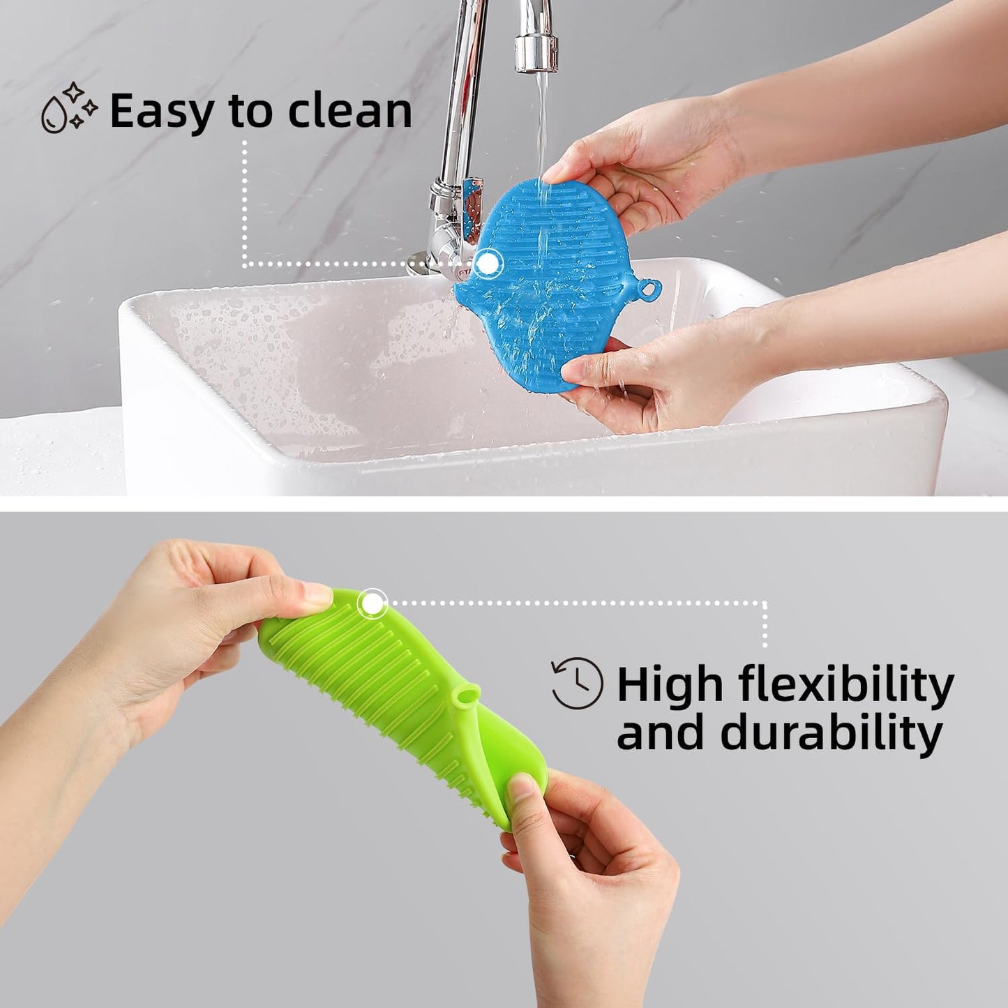 Heat-resistant silicone pot holder - 1 piece