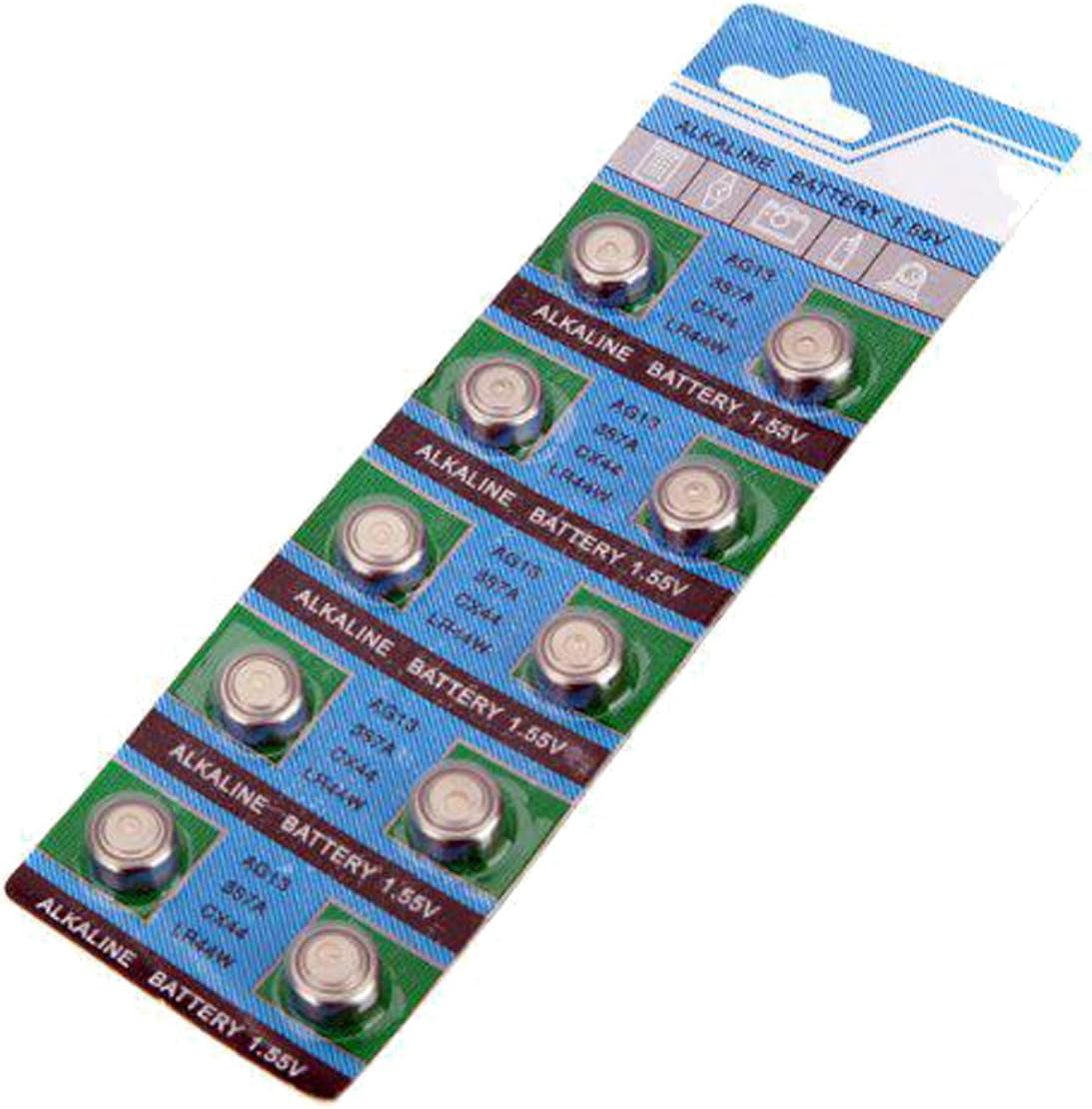 Screwsio AG13/LR44 Batteries 1.55V - Reliable Power for Your Everyday Devices!