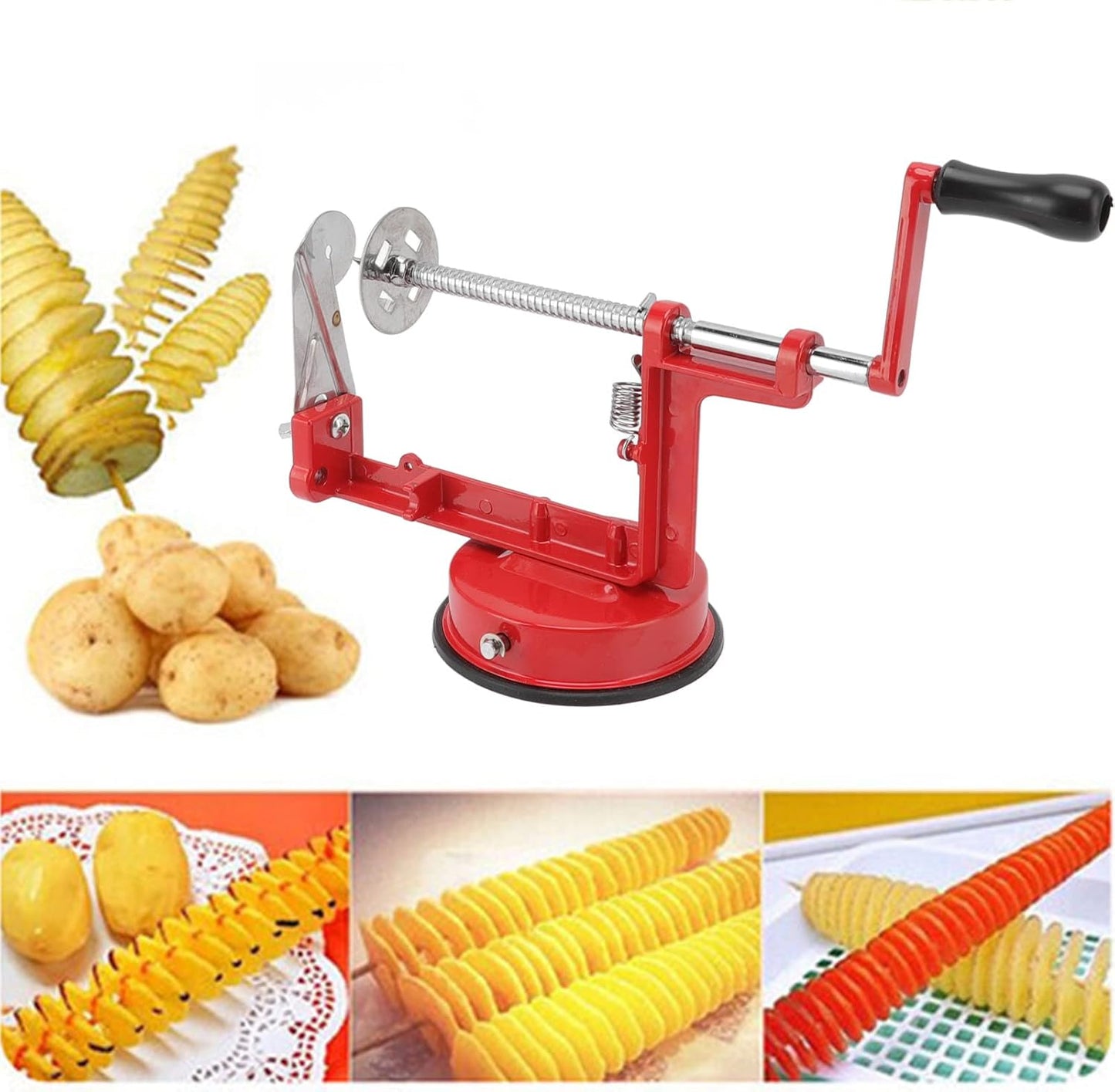 قطاعة البطاطس الحلزونية